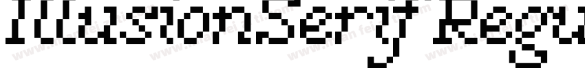 IllusionSerif Regularttf字体转换